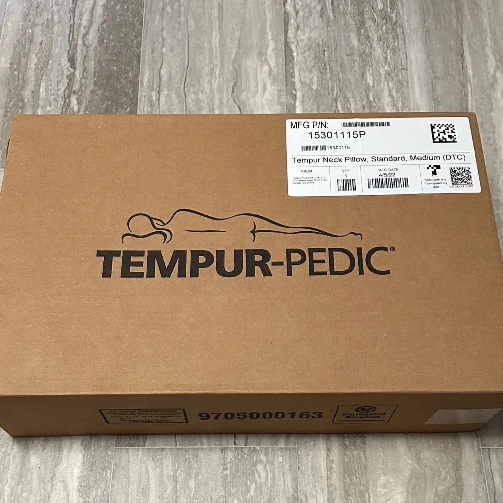 Tempur-Pedic Tempur-Neck Pillow NEW in Box - Picture 1 of 5